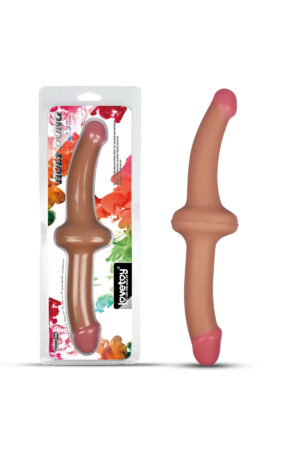 32 CM Ultra Yumuşak Esnek Çift Taraflı Realistik Dildo - Holy Dong Premium Silicone