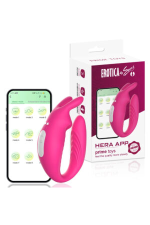 PRIME TOYS Hera App Şarjlı Telefon Kontrollü G Nokta Klitoris Uyarıcı Sessiz Giyilebilir Vibratör