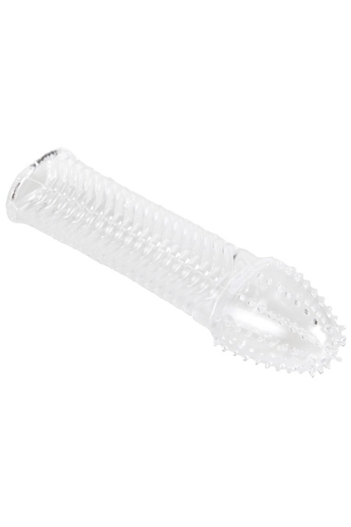 Tırtıklı Uzatıcı Dolgulu Penis Kılıfı - Görsel 4