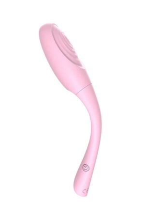 Telefon Kontrollü Şarjlı Vibratör Açık Pembe