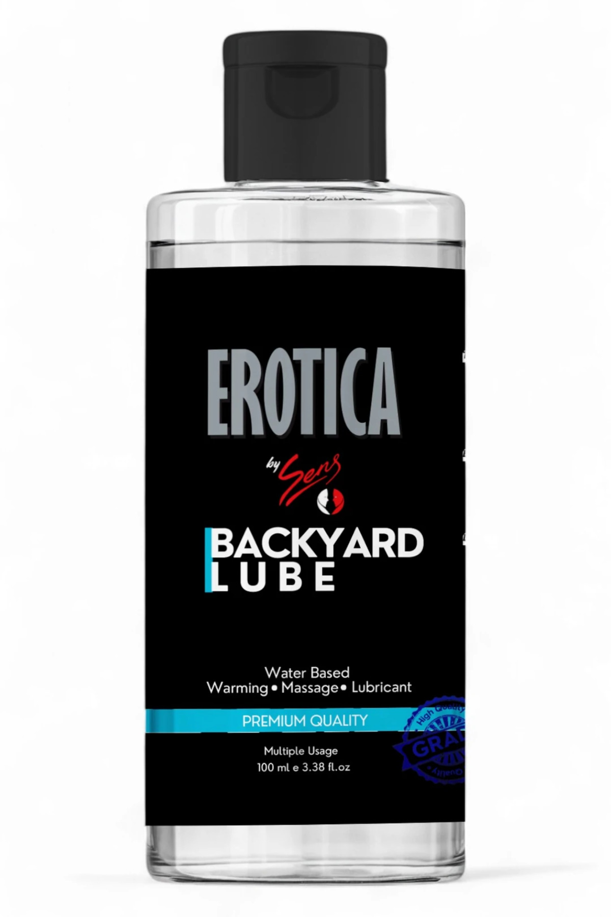 Backyard Lube WB 100ml by Sens Su Bazlı Anal Kayganlaştırıcı Masaj Jeli - Görsel 5