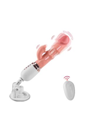 Pembe Tilki 10 Modlu Dual Motorlu Realistik Vibratör