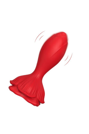 PRIME TOYS Rose Kablosuz Kumandalı Titreşimli Anal Plug Vibratör
