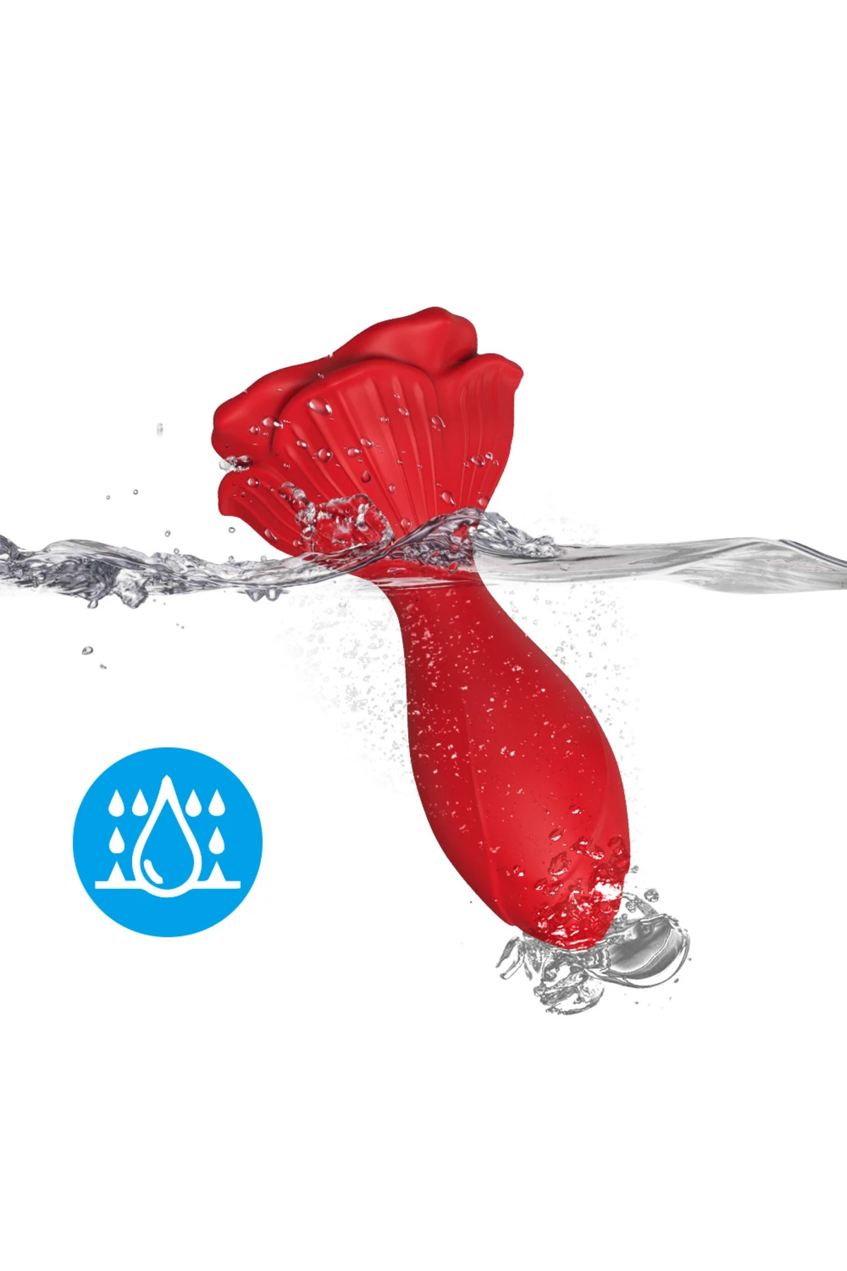 PRIME TOYS Rose Kablosuz Kumandalı Titreşimli Anal Plug Vibratör - Görsel 4