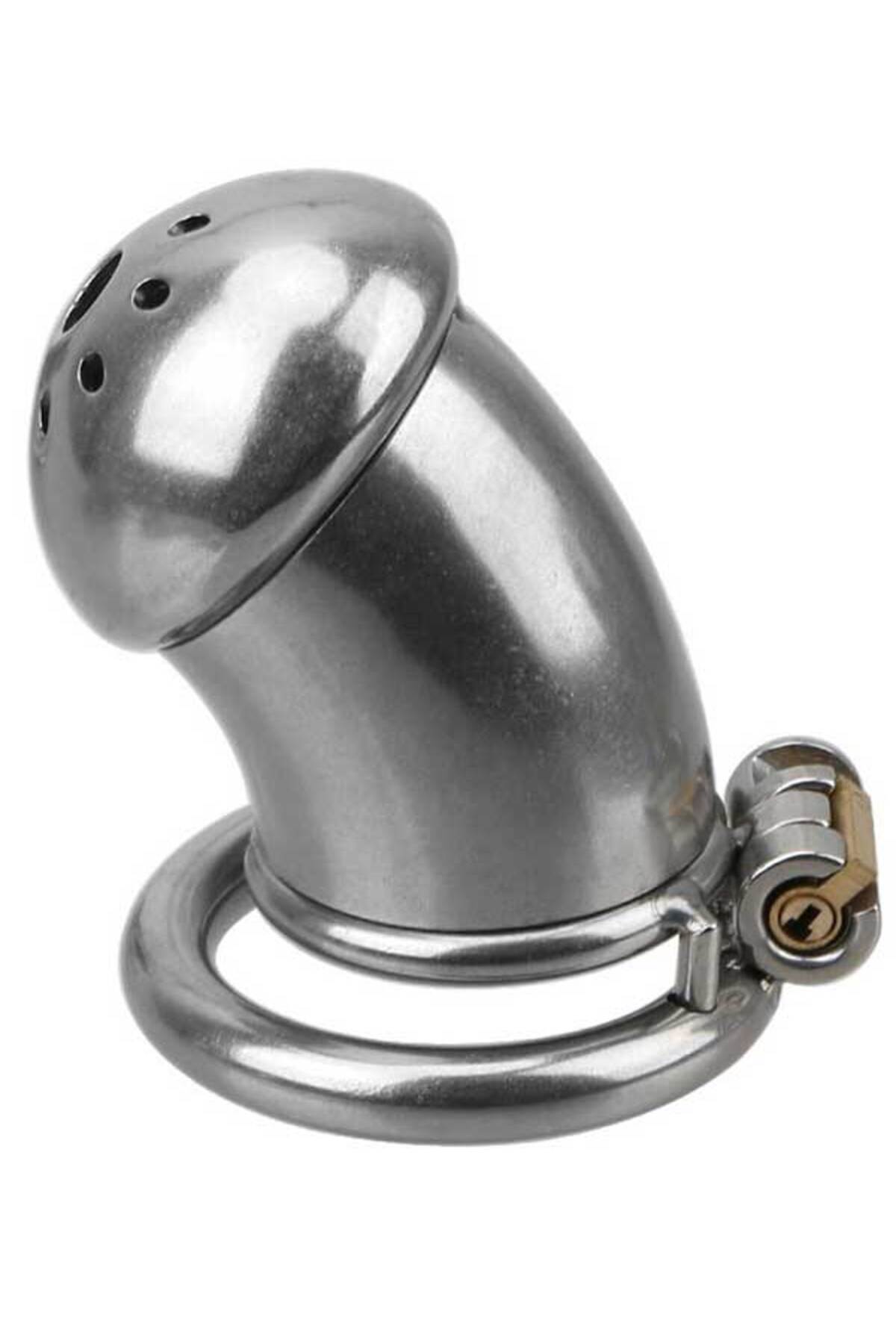 BDSM Paslanmaz Çelik Penis Kafesi ModelNo1