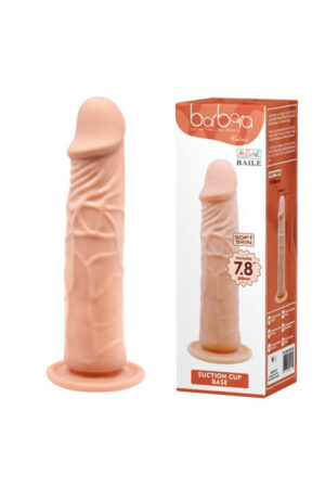 Güçlü Vantuzlu Damarlı Soft Realistik Penis Anal Dildo Vibratör