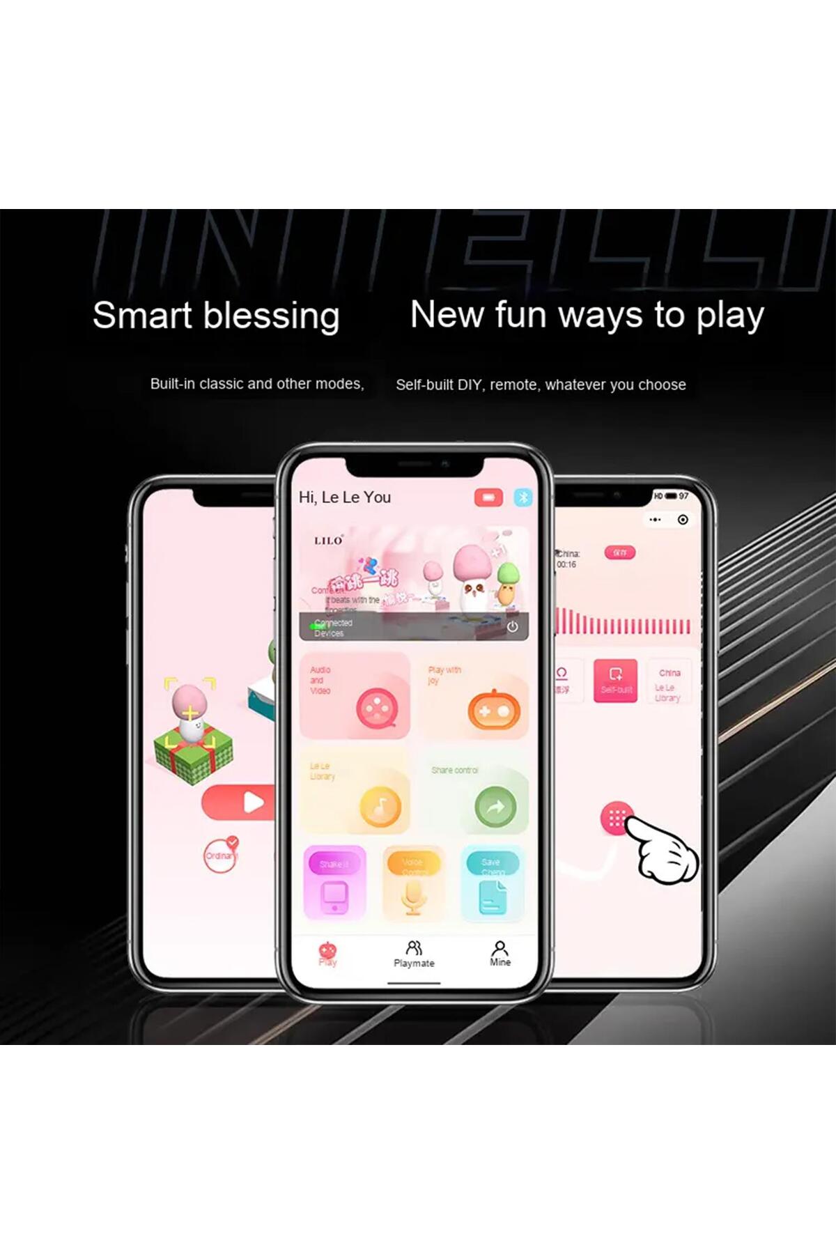 APP Kontrollü Vibratör Masaj Cihazı - Görsel 5