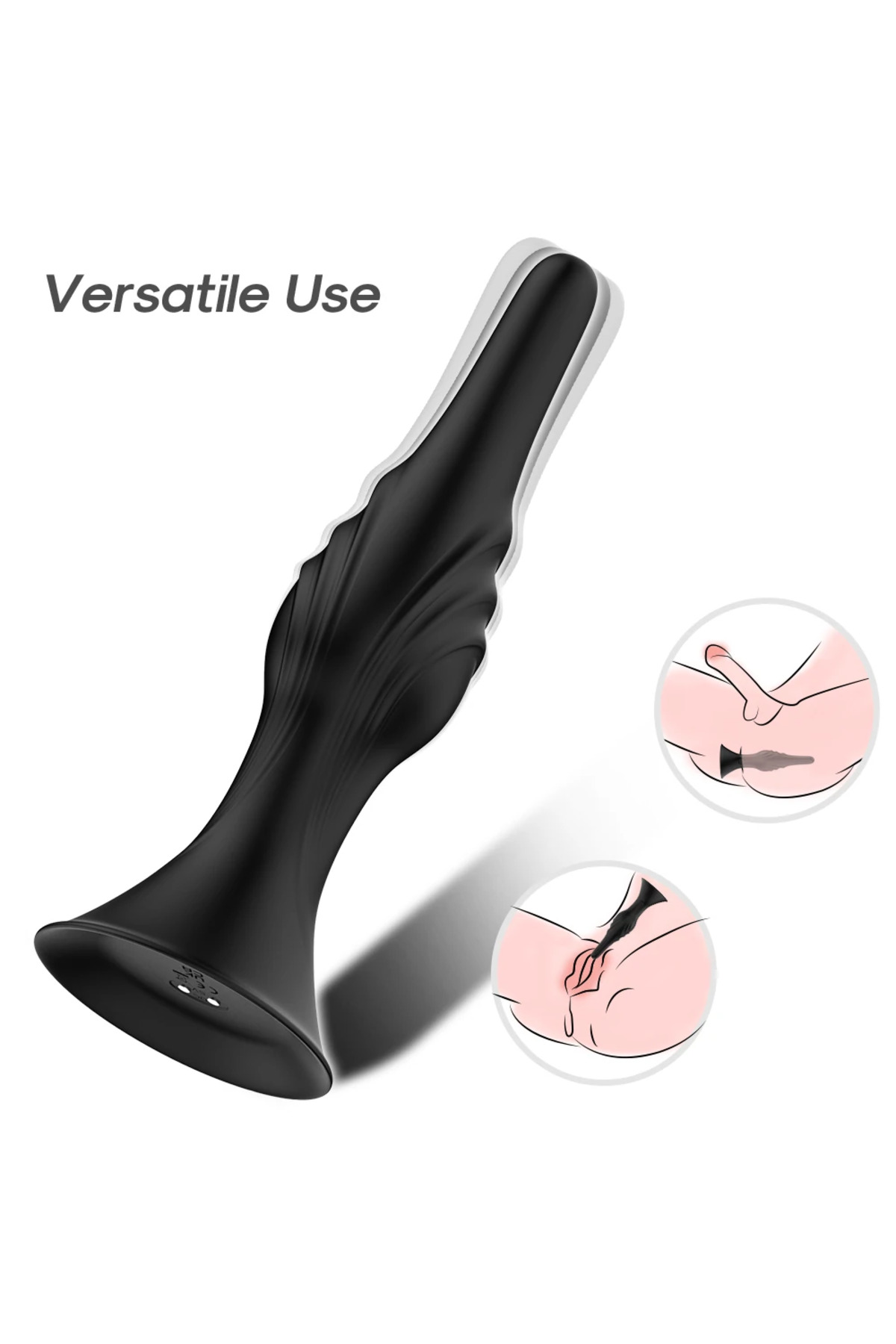 PRIME TOYS Sting Şarjlı Kablosuz Kumandalı Güçlü Titreşimli G Nokta Uyarıcı ve Anal Vibratör - Görsel 3