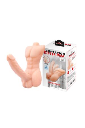 Baile Temptation Bigger Man Kıkırdaklı Torso Dildo