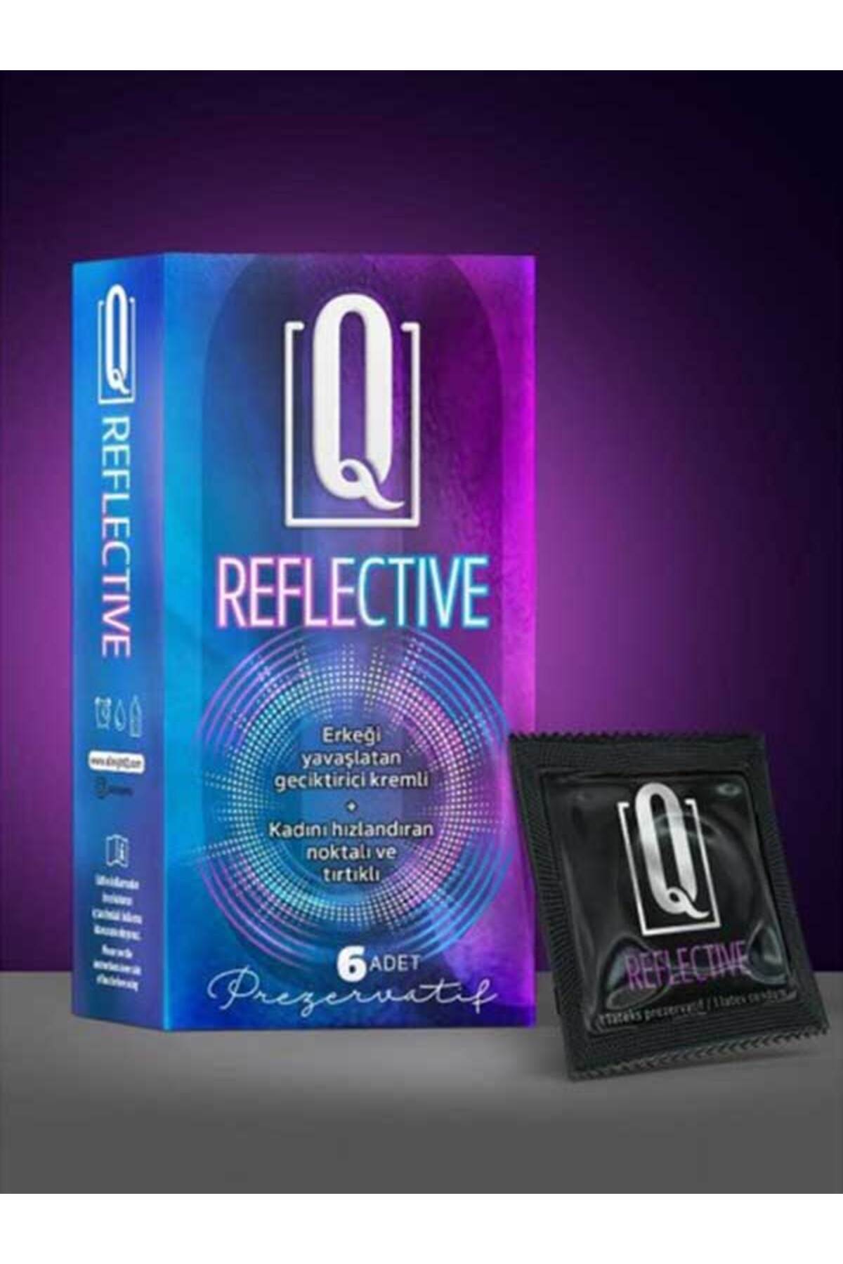 Q REFLECTİVE 6'LI PREZERVATİF