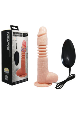 Oynar Başlı Akordiyon Vibratör Tasarım Dildo Titreşimli Penis