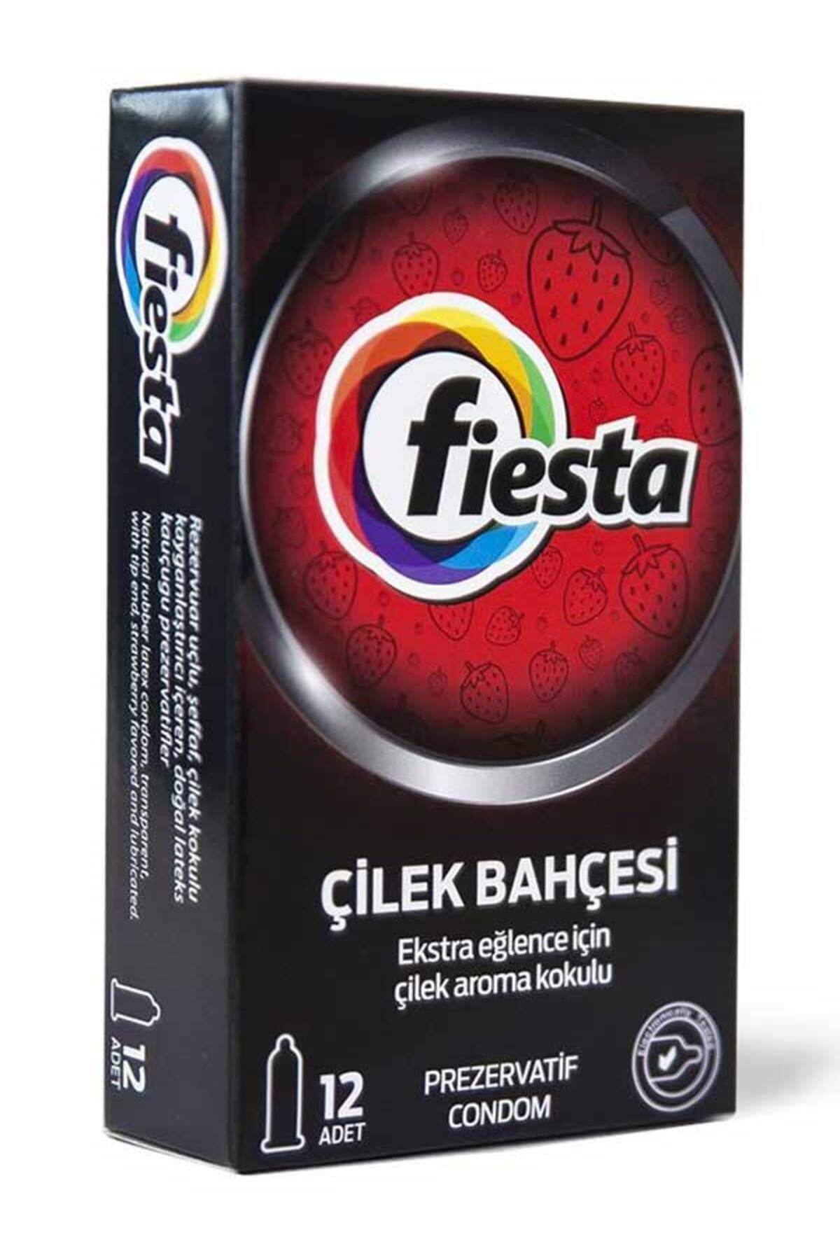Fiesta Çilekli Prezervatif