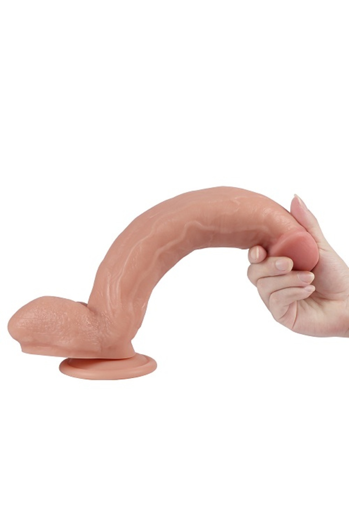 XS Blade Uzun Kalın Penis Et Dokusu Super Realistik Dildo 30 cm - Görsel 5