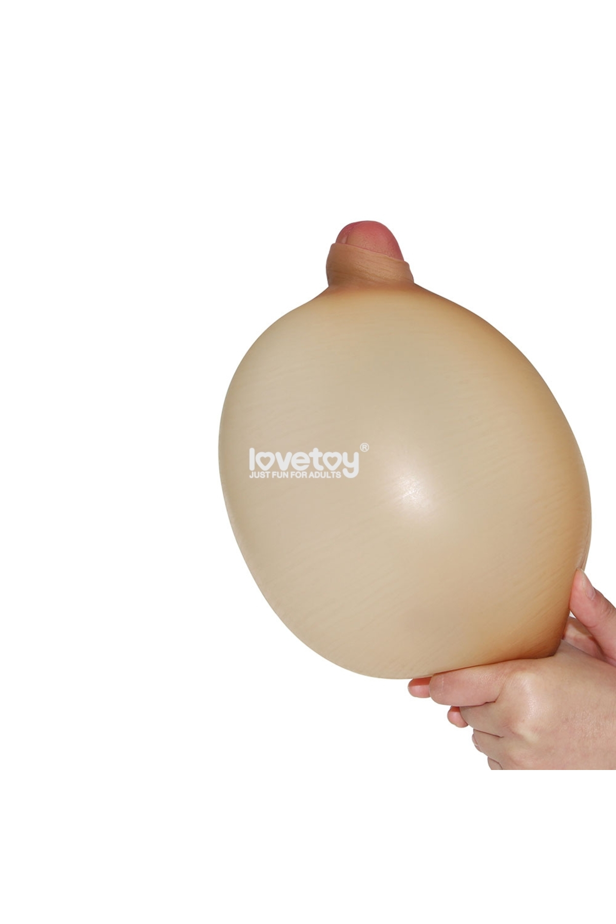 LOVETOY NATURE 2.5 cm Dolgulu Sünnetsiz Penis Kılıfı - Görsel 4