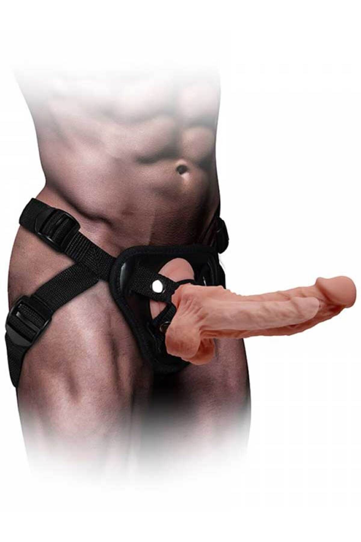 Mars İçi Boş Belden Bağlamalı 18.5cm Penis Kılıfı