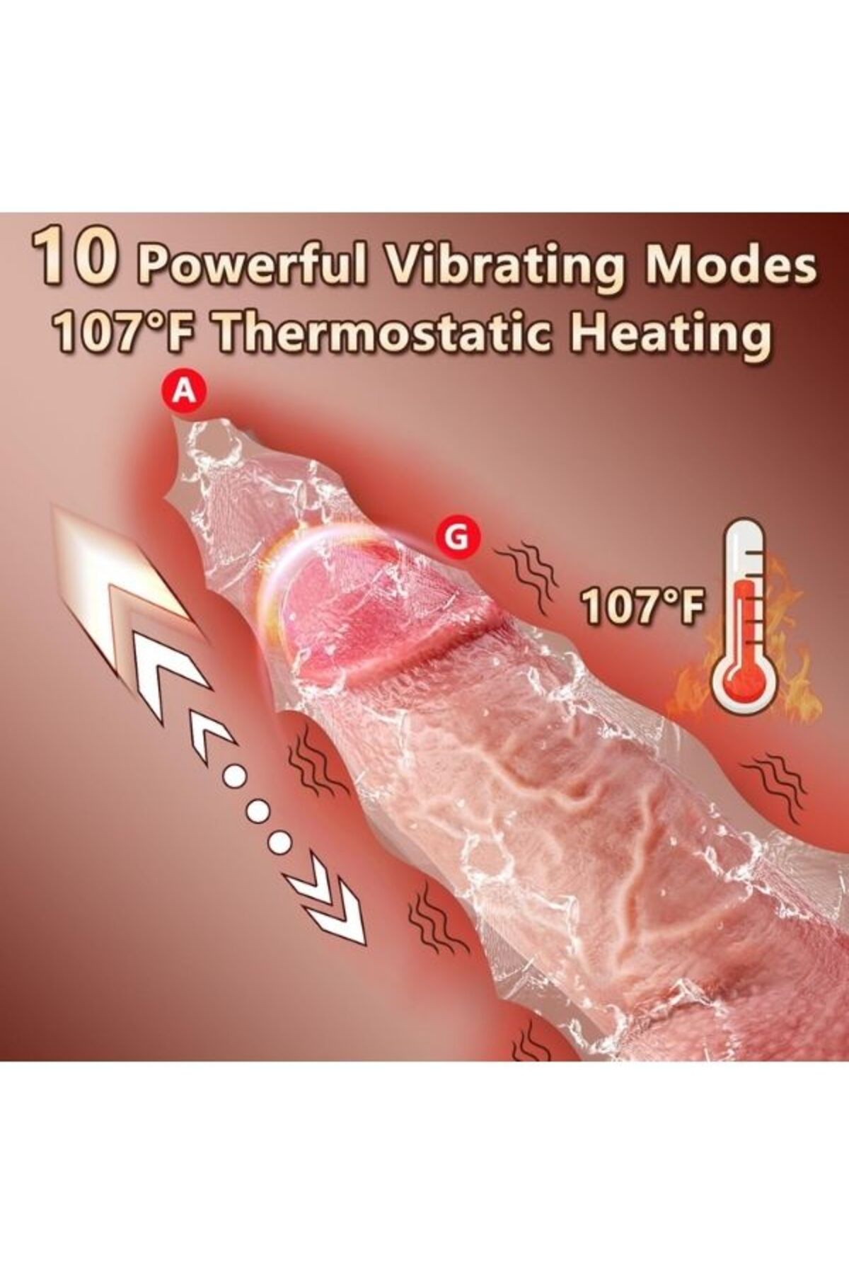 Chisa Heart Gift Set of Love amp Desire – ısıtmalı yapısı sayesinde sıcak ve gerçekçi temas hissi - Görsel 3