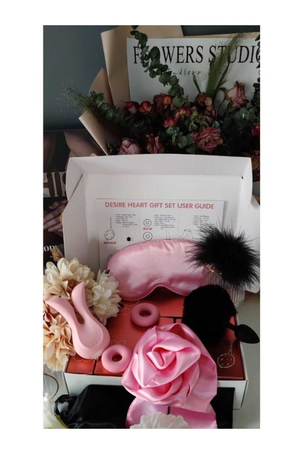 Chisa Heart Gift Set of Love amp Desire – ısıtmalı yapısı sayesinde sıcak ve gerçekçi temas hissi - Görsel 4
