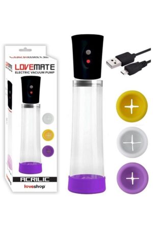 LOVEMATE ELECTRİK PUMP USB ŞARZ – ısıtmalı yapısı sayesinde sıcak ve gerçekçi temas hissi (1)