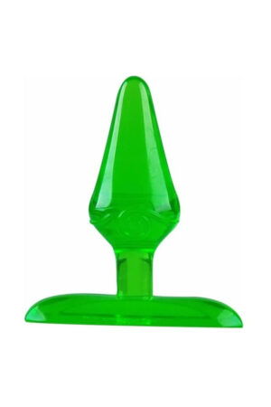 Mini Jel Dokulu Anal Plug Yeşil