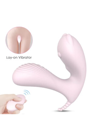 CARA Kablosuz Kumandalı Yenilikçi Tasarım Giyilebilir 3 in 1 Lay-On Vibratör