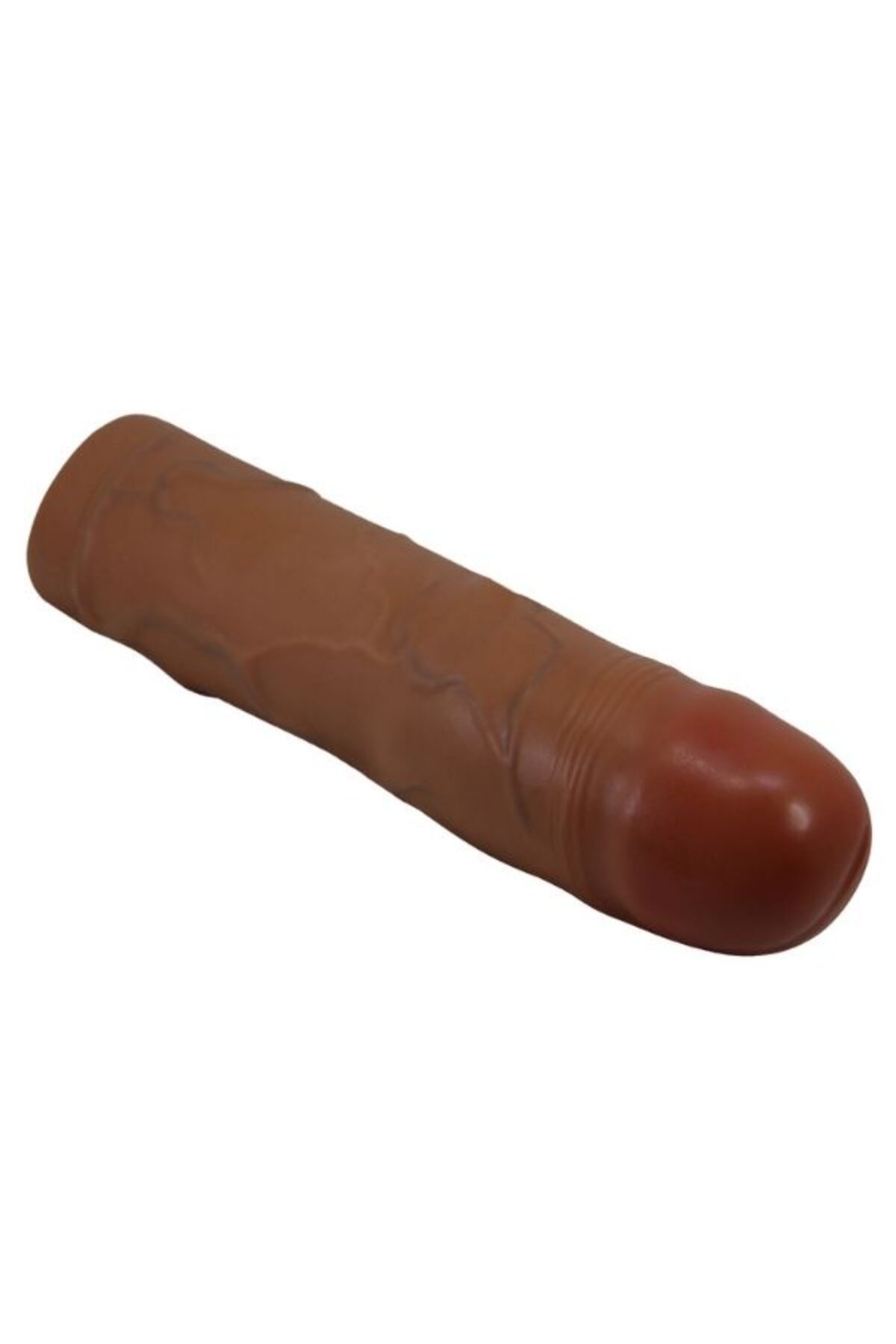 Kylian Gerçek Hissiyatlı Uzatıcı Penis Kılıfı Brown - Görsel 4