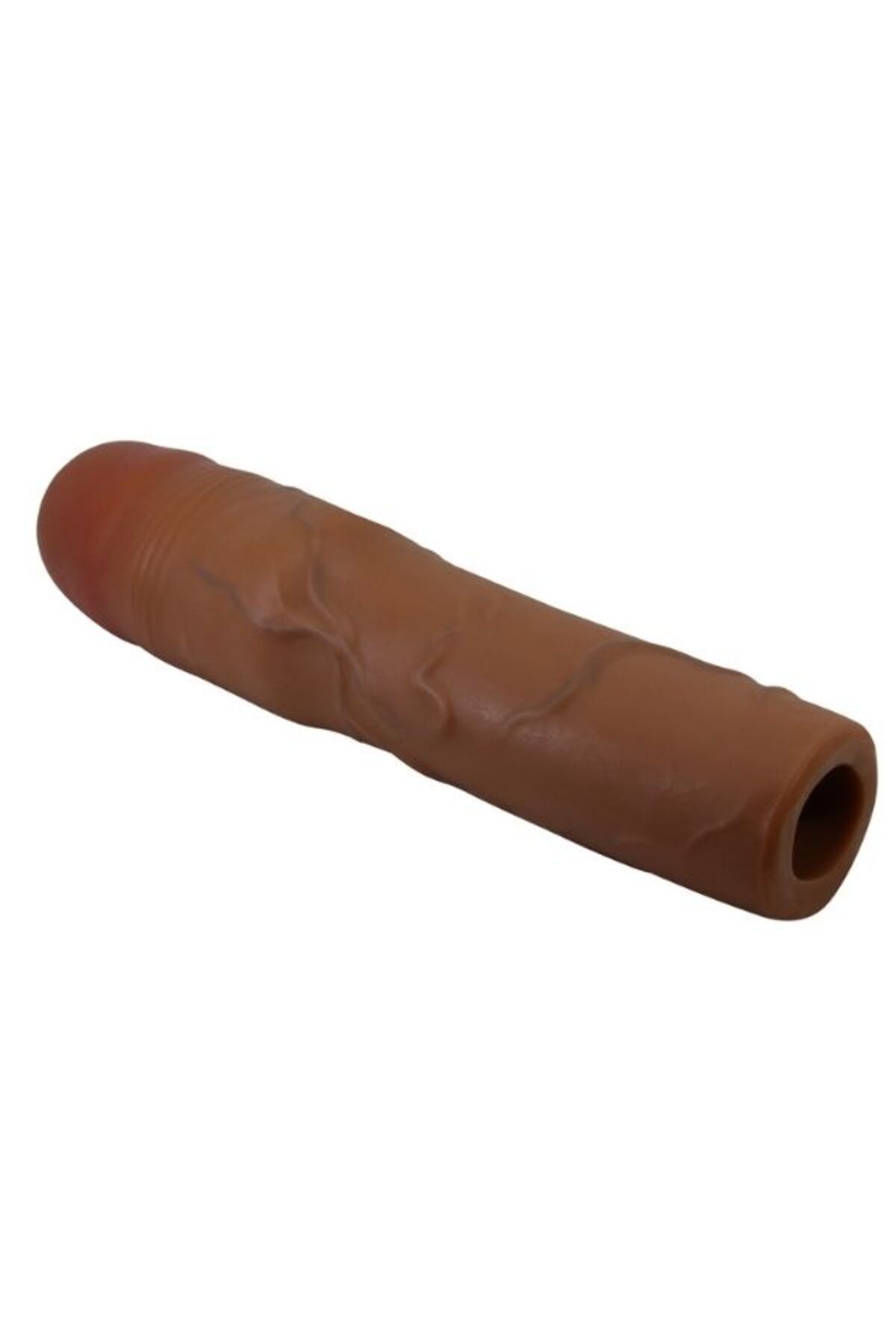 Kylian Gerçek Hissiyatlı Uzatıcı Penis Kılıfı Brown - Görsel 5