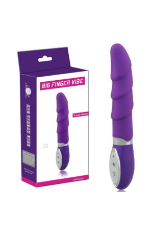BIG FINGER VIBE 10 Farklı Titreşimli Lüks Teknolojik Vibratör
