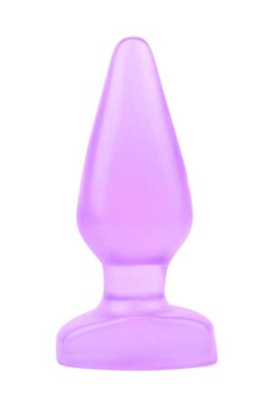 Şeffaf Jel Anal Tıkaç - Mor 16cm