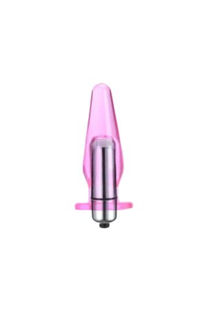 Şeffaf Silikon Anal Vibratör Rose