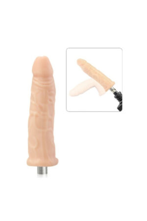 Otomatik Makinalara Özel 20CM Kıkırdaklı Bükülebilen Realistik Penis Dildo