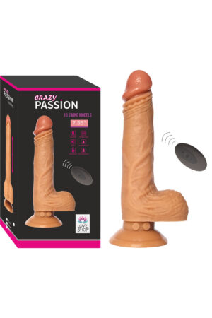 CRAYZ 360 ROTASYONLU SİLİKON VİBRATOR