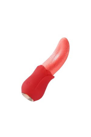Pembe Tilki Dil Yalama Klitoral Uyarıcı Vibratör