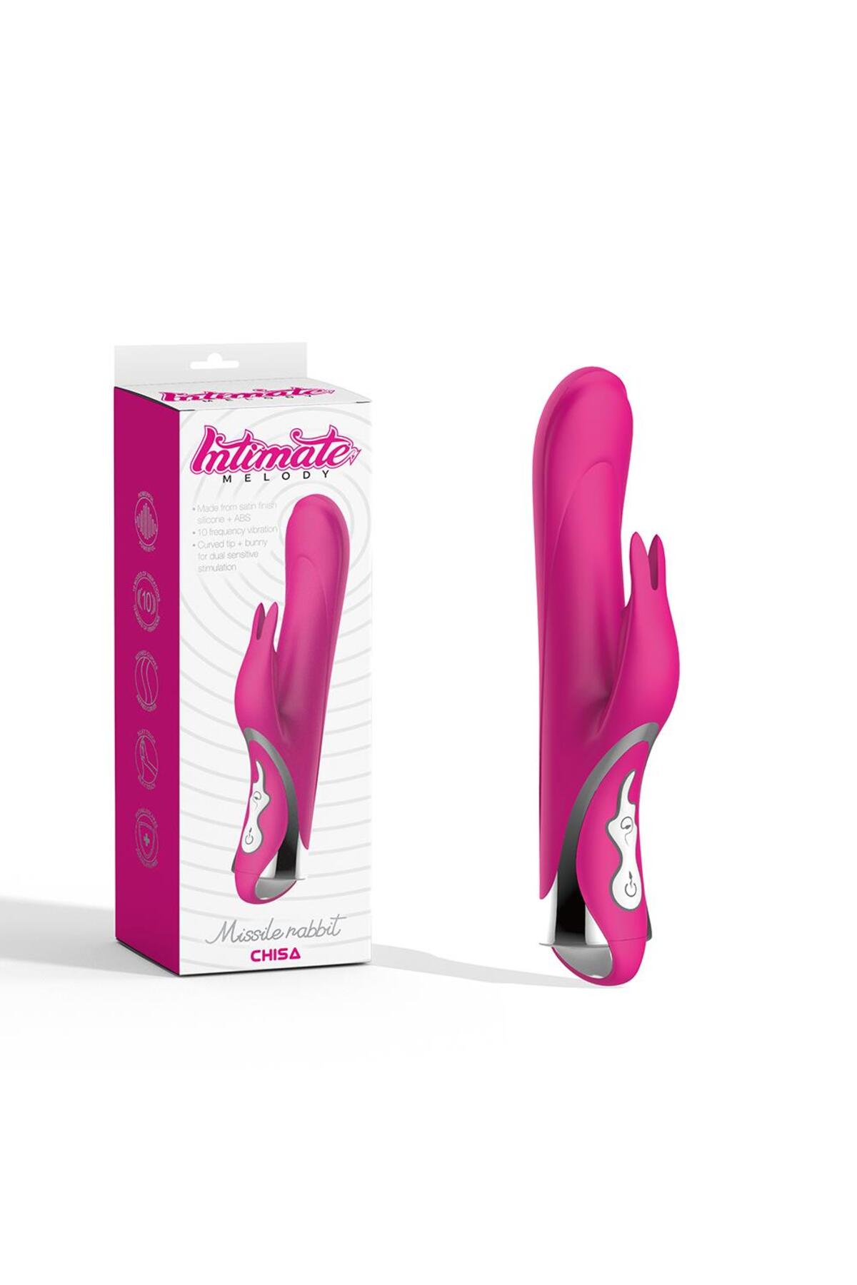 Chisa Missile Rabbit Şarjlı Rabbit Vibratör - Görsel 2