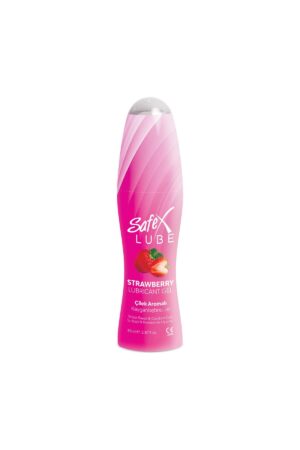 Safex Lube Kayganlaştırıcı Jel Çilek 85 ml.