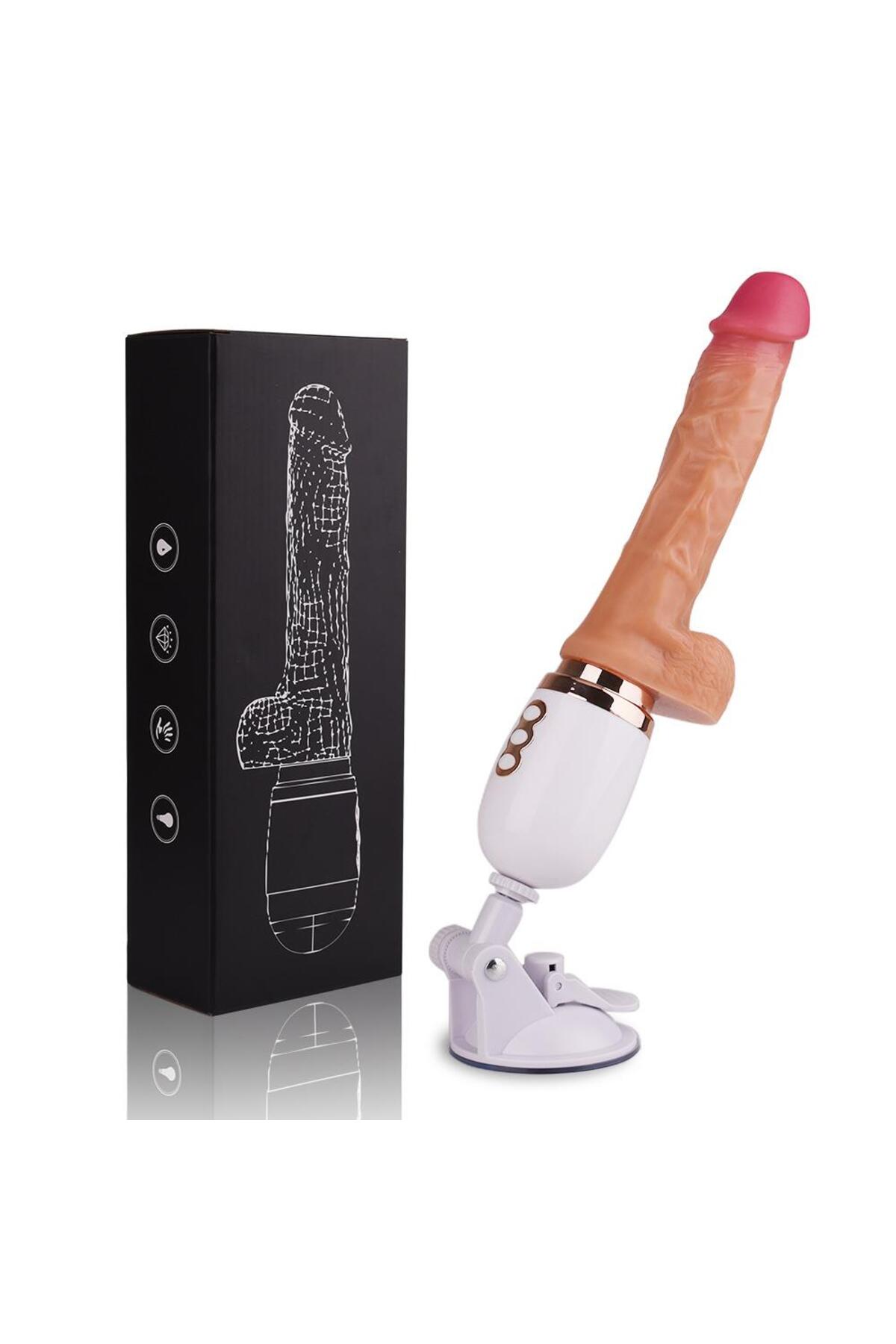 Uzaktan Kumandalı Hareketli Dildo Vibratör